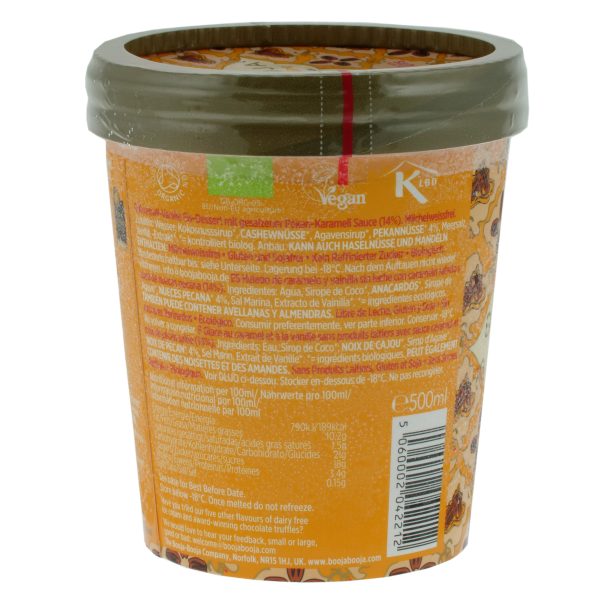 Booja Booja Caramel Pecan Praline Ice Cream 465ml: LOCAL PICKUP ONLY Fashion