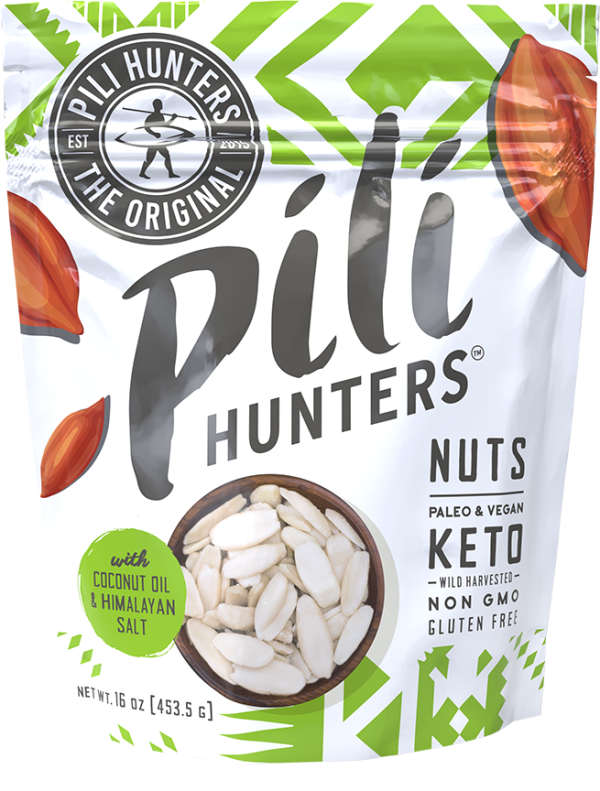 Pili Hunters™ Nuts - Organic Coconut Oil & Himalayan Salt Online