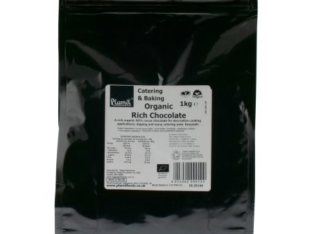 1kg Plamil Organic Rich Chocolate Drops Discount