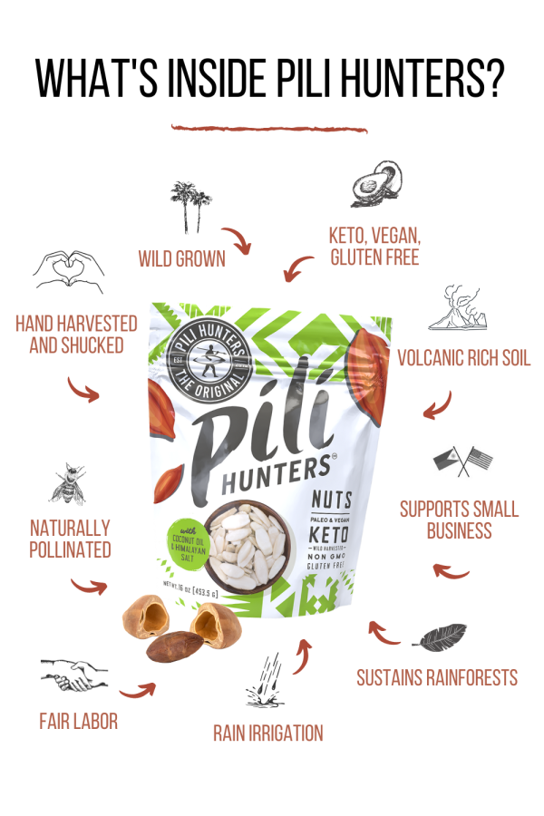 Pili Hunters™ Nuts - Organic Coconut Oil & Himalayan Salt Online