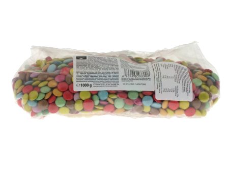 Candy Coated Choc Buttons Jumbo 1kg Cheap