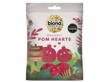 Organic Pomegranate Hearts Hot on Sale