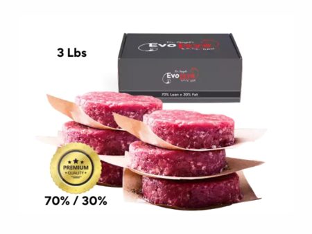 3 lbs - 16 (3 oz) Frozen Raw Sliders - 70 30 (Health Challenged Pets) Online Sale