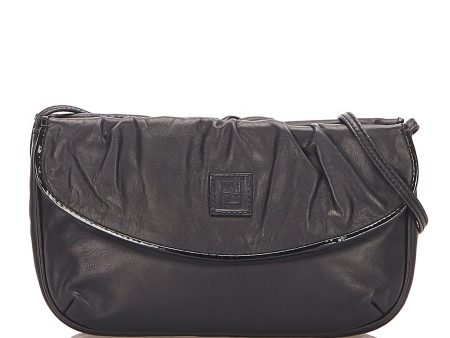 Fendi Leather Crossbody Bag (SHG-18992) Sale