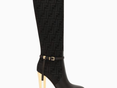 Fendi Delfina Brown Boot Women Online Sale