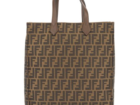 Fendi Tabacco Moro Zucca Shopping Tote (New with Tags) Hot on Sale