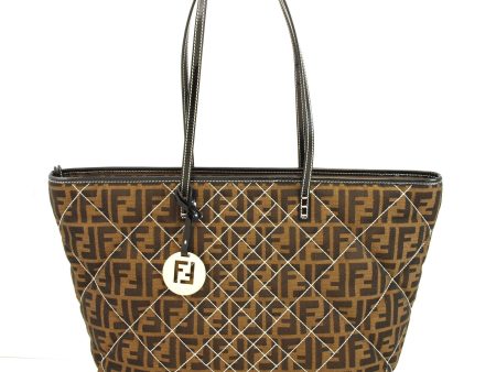 Fendi Quilted Zucca Tote (Indistinguishable) on Sale