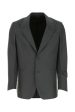 Fendi Man Dark Grey Linen Blend Blazer on Sale