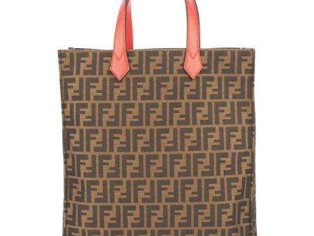 Fendi Tabacco Moro Zucca Shopping Tote (New with Tags) Cheap