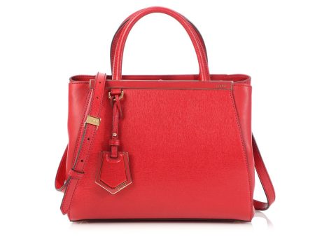 Fendi Tomato Petite 2Jours Tote Sale