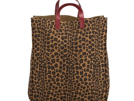 Fendi Leopard Shopping Tote Bag (Indistinguishable) For Discount