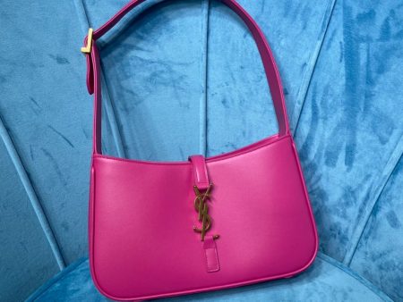 Yves Saint Laurent  Hobo Bag In Smooth Pink For Sale