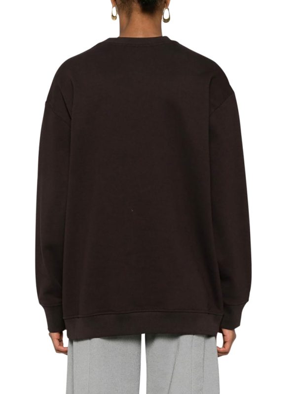 Fendi Women Sweatshirt Ff Embroidery Hot on Sale