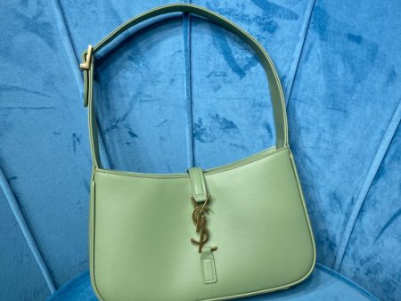 Yves Saint Laurent  Hobo Bag In Smooth Light Green Discount