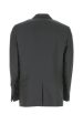 Fendi Man Dark Grey Linen Blend Blazer on Sale