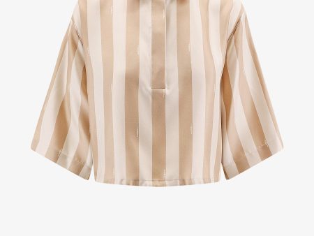 Fendi Woman Fendi Woman Beige Shirts For Discount