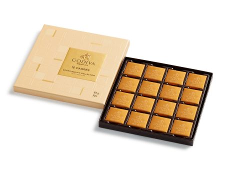 Carrés Milk Chocolate Gift Box, 16 Pieces | 85g Fashion