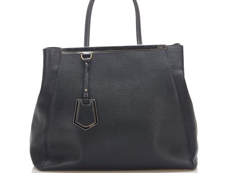 Fendi 2Jours Leather Handbag Online