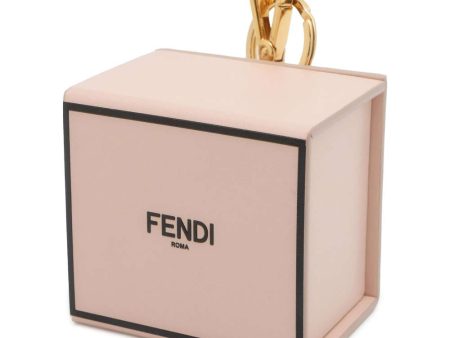 FENDI mini box Pink 7AR894 Leather For Sale