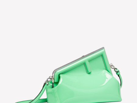 Medium Fendi First Patent Leather Clutch Online