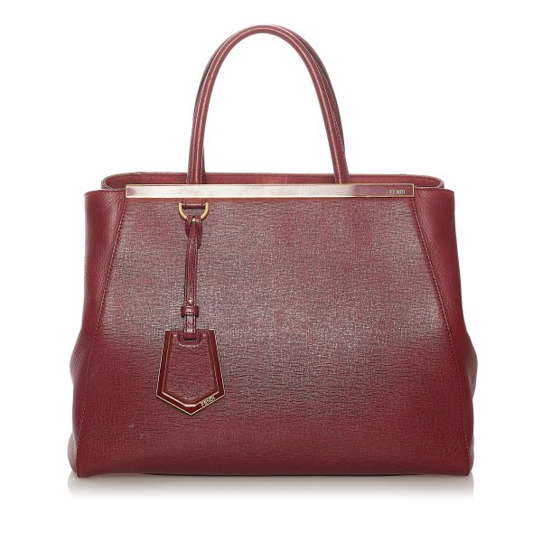 Fendi 2Jours Leather Handbag Online