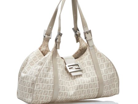 Fendi Zucchino Shoulder Bag (SHG-BV6Gs6) For Sale