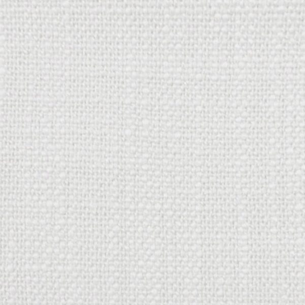 Glam Fabric Provincial White - Linen Like Upholstery Fabric For Sale