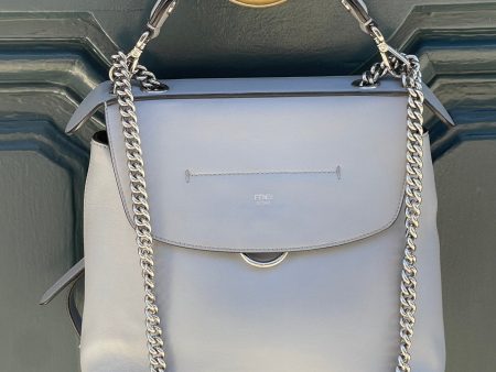 Fendi - Sac à dos Back to School gris Cheap