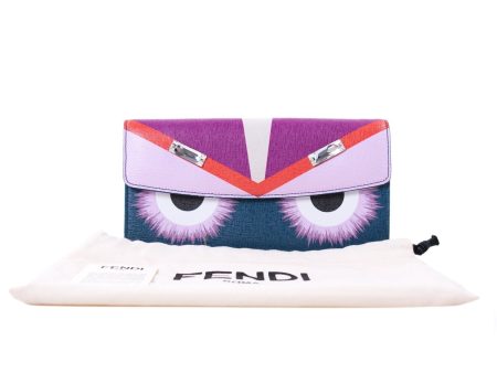 Fendi Monster Continental Wallet Supply