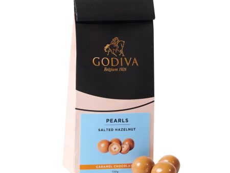 Caramel Chocolate Pearls, Salted Hazelnut, 100g Online Hot Sale