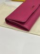 Fendi - Portefeuille compagnon rose fuchsia For Discount