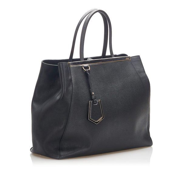 Fendi 2Jours Leather Handbag Online