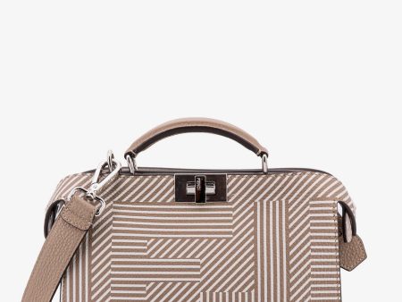 Fendi Man Fendi Man Beige Handbags Cheap