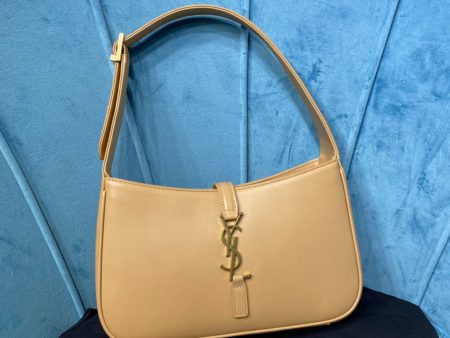 Yves Saint Laurent  Hobo Bag In Smooth Beige Online Hot Sale