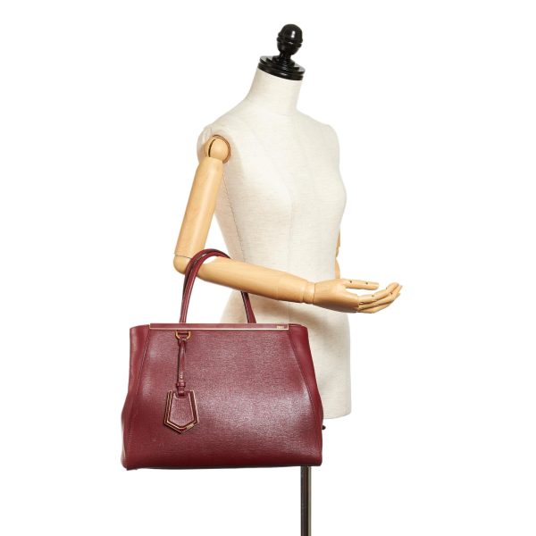 Fendi 2Jours Leather Handbag Online