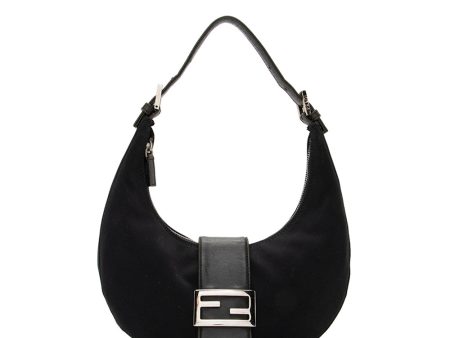 Fendi  Neoprene Half Moon Shoulder Bag Online