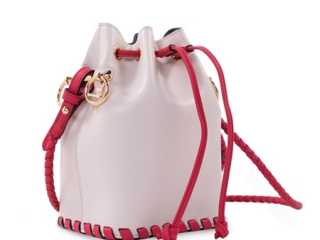 Fendi Mon Tresor Leather Bucket Bag Online now