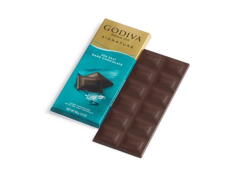 Sea Salt Dark Chocolate Signature Tablet, 90g Online