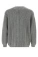 Fendi Man Grey Cashmere Blend Cardigan Online now