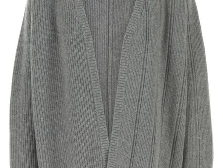 Fendi Man Grey Cashmere Blend Cardigan Online now