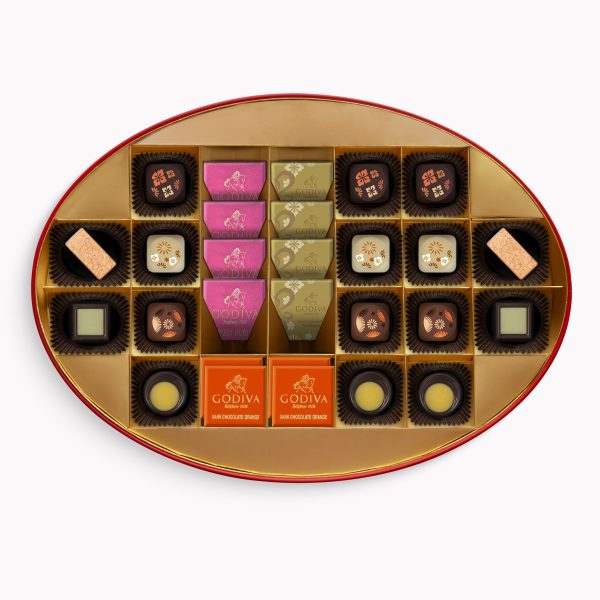 Lunar New Year Gift Tin, 28 Pieces | 250g Online Hot Sale