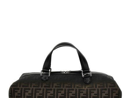 Fendi Men  Siesta Medium Ff Eclissi  Travel Bag For Discount