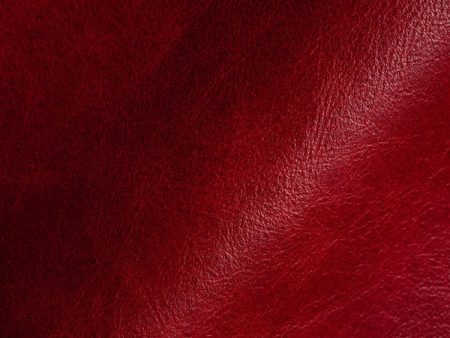 Glam Fabric Geyser Lacquer Red - Leather Upholstery Fabric Fashion