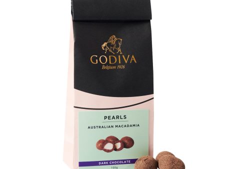 Dark Chocolate Pearls, Australian Macadamia, 100g For Cheap