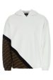 Fendi Man White Jersey Sweatshirt Online now