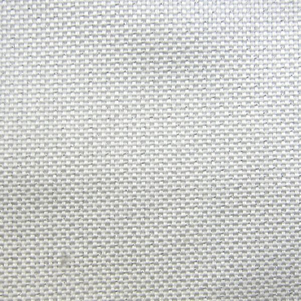 Glam Fabric Alamo White - Linen Like Upholstery Fabric For Cheap