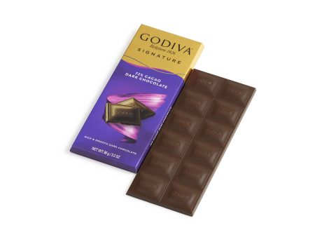 72% Dark Chocolate Signature Tablet, 90g For Sale