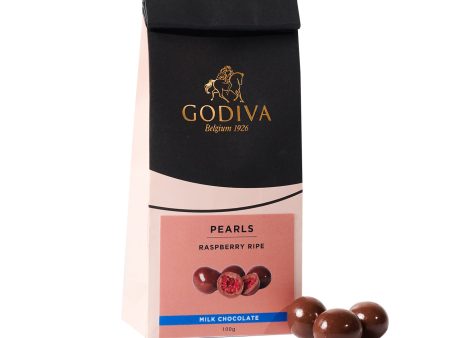 Milk Chocolate Pearls, Raspberry Ripe, 100g Hot on Sale