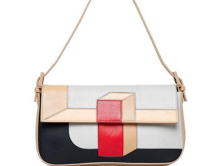 Fendi 3D Colorblock Baguette Mania Cheap