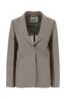 Fendi Woman Dove Grey Mohair Blend Blazer Sale